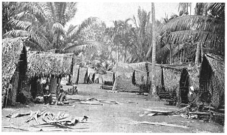 Street of Kasana'i (Inkiriwina, Trobriand Islands)