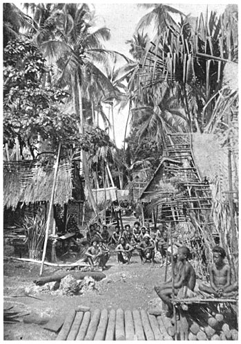 Group of Natives in the Village of Tukwa'ukwa.