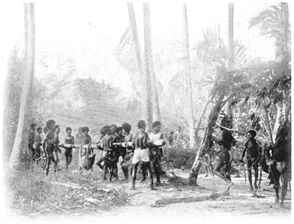 Ceremonial Destruction During A So'i Feast.