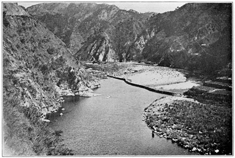 Partial view of Bontoc irrigating works