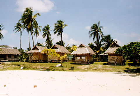 Cottages on Pamilacan Island