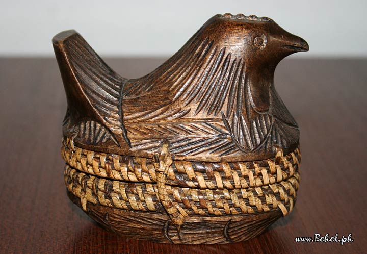 Wooden Chicken Jewelry Box