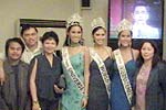 Three Filipina Beauty Queens