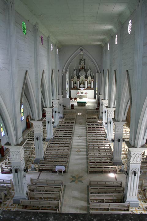 Calape Church Interior