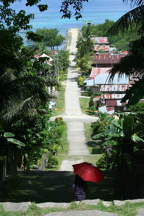 Inang-Angan seen from above